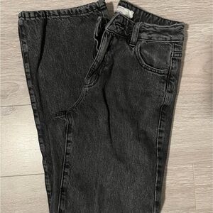 Garage Men's Black Straight Jeans
